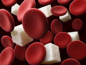 Illustration Blut Zucker