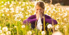 Kind mit Allergien