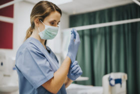Pflegerin im Krankenhaus