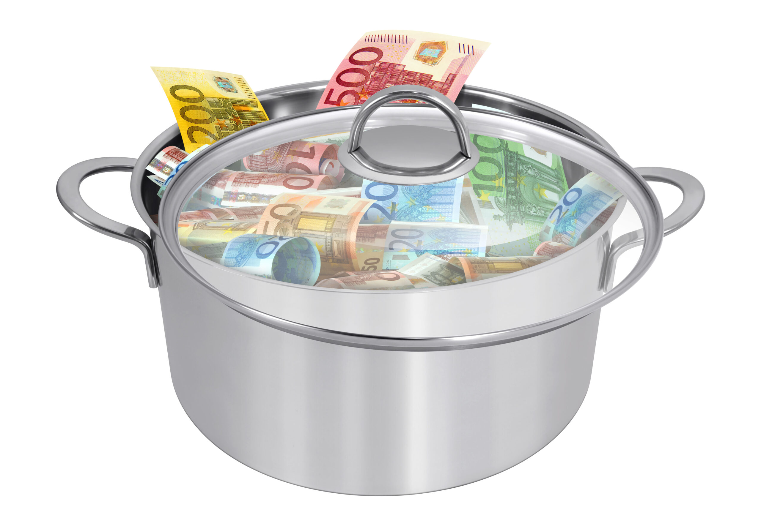 Topf mit Geld