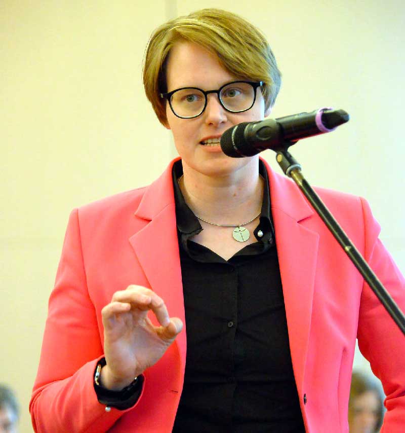 Erinnerte an die Bedeutung einer guten Gesundheitsversorgung für die Demokratie.
